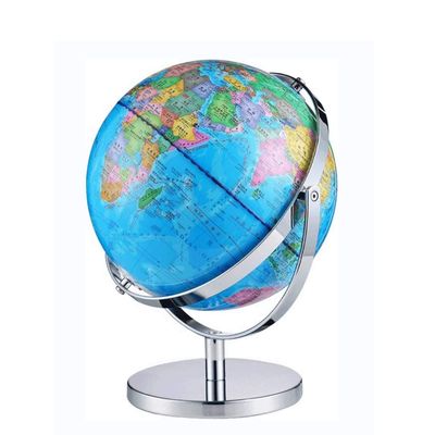 WAxd 720 Full Rotating World Globe Globe Geography Adult Explore The World Learning Globe Kids 12.5 Inch Desktop with Stand
