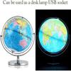WAxd 720 Full Rotating World Globe Globe Geography Adult Explore The World Learning Globe Kids 12.5 Inch Desktop with Stand view 4
