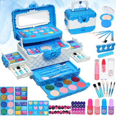 Kids Makeup Sets for Girls - Makeup for Kids, Maquillaje para Nias, Play Make Up Kit, Best Toys for Little Girl,Princess Toddler Kid Stuff, Ages3456789 10-12 Year Old Girl Birthday Gifts
