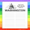 ZOCO I Love America Coloring Books for Kids (50 Bulk Pack, with Crayons) Educational USA History, Games, Puzzles & Activities  Patriotic Classroom or Event Handouts view 4