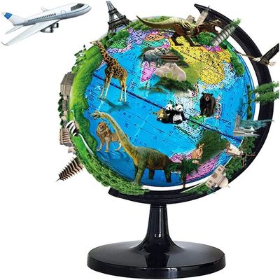 Classic Mini Educational Rotating World Map Globe Decorative Earth Kids Globe Desktop Globe 7.8 Inch