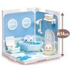 Takara Tomy Pokmon Pokpiece House Bathroom Potluma & Mokuro view 2