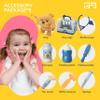 BELLOCHIDDO Veterinarian Playset for Kids, Vet Kits for Toddlers with Interactive Electric Walking Barking Dog & Cage, Pretend Play Puppy Pet Care Dog Toys Gifts for Ages 1 2 3 4 5 6+ Year Old view 3