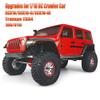 RCLIONS 1.9inch Aluminum Beadlock Wheels and Rubber Tires with Foam Insert for 1/10 RC Car Axial SCX10 90046,SCX10-III,TRX4,D90 (Silver+Red) view 3
