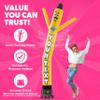 LookOurWay Wacky Waving Inflatable Tube Guy - Custom Air Dancers Advertising Air Inflatables for Business Promotion with Sky Dancer Blower Included - Add Custom Design and Logo (10ft Tall) view 2