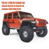 RCLIONS 1.9inch Aluminum Beadlock Wheels and Rubber Tires with Foam Insert for 1/10 RC Car Axial SCX10 90046,SCX10-III,TRX4,D90 (Silver+Black) view 2