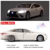BDTCTK 1/32 Compatible for Lexus Ls500h Model Car, Zinc Alloy Pull Back Toy car with Sound and Light for Kids Boy Girl Gift(White) view 2