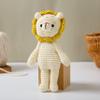Natural Crochet Stuffed Animal for Babies Newborn Knitted Doll Baby Rattle Soft Cotton Sleep Toy Baby First Friend Gift for Baby Shower, Christmas, Birthday view 1