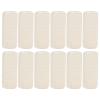 ALVABABY 12PCS Newborn Cloth Diaper Inserts - 4 Layers, Reusable, Overnight 12SMB view 1