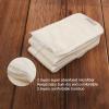 ALVABABY 12PCS Newborn Cloth Diaper Inserts - 4 Layers, Reusable, Overnight 12SMB view 3