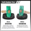 GoHobby 1/10 Scale RC Crawler 1.9 Aluminum Beadlock Wheels and Tires 4.72" 120mm Height Soft Great Grip for Traxxas TRX4 Axial SCX10 II III Redcat Gen 8 Rocks Mud (Style D) view 3