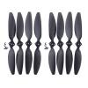 sea jump 8PCS Brushless Motor Aerial Photography Quadcopter Propeller for HS720G HS720R RC Drone Propeller Spare Parts view 1