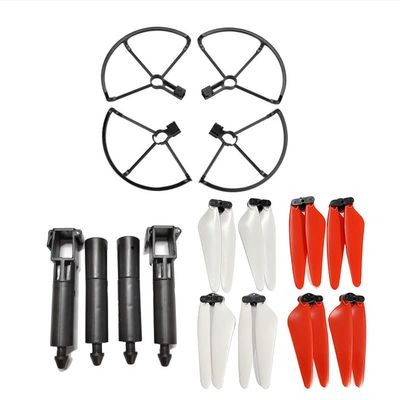 Drone Accessories for SJRC F11S 4K F11 Pro Rc Drone Spring Shock Absorber Blades Guard Propeller Protection Landing Gear for SJRC F11S 4K F11 Pro Rc Drone Replaceable (Color : Guard Kit 1)