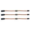 3Packs RC Servo Signal Reverser Rotation Inverter 3.6V - 24V 5A Steering Gear Reverser for JR Futaba Aircraft Airplane Steering Gear and Any Servos view 2