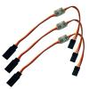 3Packs RC Servo Signal Reverser Rotation Inverter 3.6V - 24V 5A Steering Gear Reverser for JR Futaba Aircraft Airplane Steering Gear and Any Servos view 4