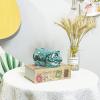Ceramics Pig Piggy Bank for Adults, Saving Money Bank for Kids, Cute Coin Bank Decorative for Home, Kid's Birthday Gifts (Blue-Piggy2) view 4