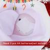 Janmercy 2 Pcs Singing and Dancing Christmas Hat Electric Swing Moving Santa Cap Plush Red Musical Funny Xmas Toy Hat for Christmas New Year Party Supplies Xmas view 3