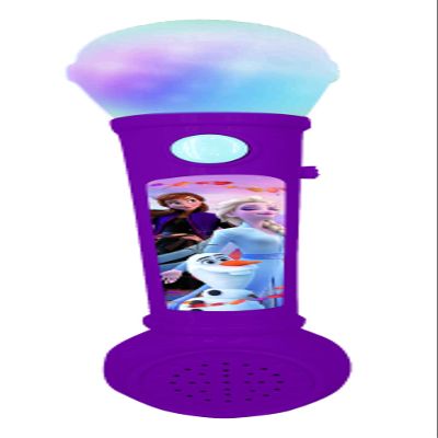 LEXIBOOK, Frozen, Microphone for Children, Musical Game, Integrated Speaker, Light Effects, Demonstration melodies Included, Purple/Blue, MIC80FZ