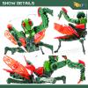52TOYS Beastbox BB-28 Reaper Deformation Toys Action Figures, Mantis Converting Toys Deformable Original Collectible Gift for Kids Adults view 4