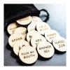 KEDUODUO Funny Tokens, Date Night Activity Tokens Romantic Sex Token Gift for Couples (Color : Round, Size Pack2) view 1