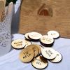 KEDUODUO Funny Tokens, Date Night Activity Tokens Romantic Sex Token Gift for Couples (Color : Round, Size Pack2) view 4