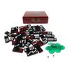 HXSCOO Chinese Pai Gow Paigow Tiles Set Casino Domino Games for Gambling Lovers Toy view 3