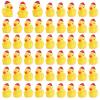 50Pcs Mini Resin Ducks, Mini Christmas Ducks Miniature Duck Figures Ornament for Craft, Dollhouse, Garden Decoration, Home Decorations Christmas Party Favors Gift view 1