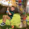 12 Ninja Tree Climbing Holds and 6.56FT Climbing Rope for Kids, Tree Climber Climbing Kit for Outdoor Ninja Warrior Obstacle Course Training view 1