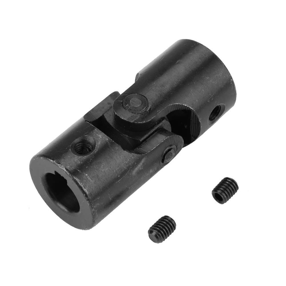 16mm Steel Universal Joint Shaft 16x32x70mm Rotatable Coupler for RC Cars Robotics DIY Steering Systems