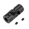 16mm Steel Universal Joint Shaft 16x32x70mm Rotatable Coupler for RC Cars Robotics DIY Steering Systems view 1