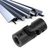 16mm Steel Universal Joint Shaft 16x32x70mm Rotatable Coupler for RC Cars Robotics DIY Steering Systems view 3