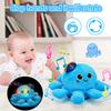 Baby Toys 6-12 Months Musical Plush Octopus Crawling & Walking Toys Light up Voice Control Dancing Infant Toys 0-6 7 8 9 10 12-18 Month 1 2 3 Year Old Boys Girls Tummy Time Baby Boy Birthday Gifts view 2