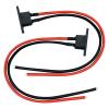 2Pcs Amass XT90E-M Plug Male Battery Connector Mountable Pigtail Cable, XT90 Panel Mount Connector with 30cm Cable for RC Lipo Battery FPV Racing Aircraft Drone view 2