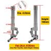 DKNTZO RC Jet EDF Plane Electronic Landing Gear, 1 Pair Aluminum 5mm Height 70mm to 160mm Spring Back Damping Kneeling Landing Gear Retract 3-4kg for RC Model Aircraft Jet EDF Plane Part view 2