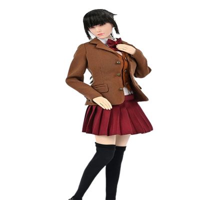 1/6 Scale Female Clothes,Female Skirt Suit Coat Shirt Clothing for 12inch Phicen TBLeague JO Action Figure (A)