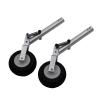 DKNTZO RC Airplane Plane Landing Gear, 2 Pcs Double Spring Shock Absorber Kneeling Landing Gear Suitable for 3-4kg RC Plane Airplane DIY Fix Wing Models Part (Color : Dia. 4mm x H135mm) view 1