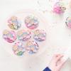 Gyufise 24Pcs Rainbow Clouds Cupcake Toppers Glitter Sun Rainbow Cupcake Picks for Boys Girls Theme Baby Shower Birthday Party Decorations Supplies view 3