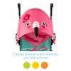 Cosco Character Umbrella Stroller, Easy to Store Anywhere with its Compact Umbrella fold, Pink Flamingo view 3