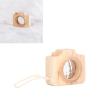 Alomejor Prism Lens, Toy Bee Eye Effect Unique Camera Cute Portable Interesting Children Toy(Wood Color) view 2