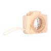 Alomejor Prism Lens, Toy Bee Eye Effect Unique Camera Cute Portable Interesting Children Toy(Wood Color) view 3