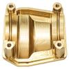 NHX RC Brass Counterweight F/R Axle Housing Cover (2) : Axial SCX6 view 2