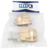 NHX RC Brass Counterweight F/R Axle Housing Cover (2) : Axial SCX6 view 4