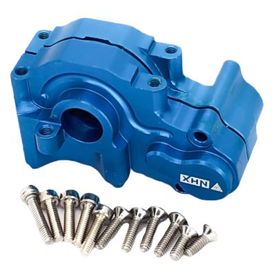 NHX RC Aluminum Transmission Case -Blue : Losi Mini T 2.0