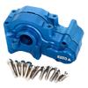 NHX RC Aluminum Transmission Case -Blue : Losi Mini T 2.0 view 1