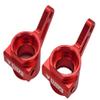NHX RC Alum Front Steering Knuckles w/Bearings -Red:1/10 2WD Slash/Stampede/Rustler/Bandit view 2