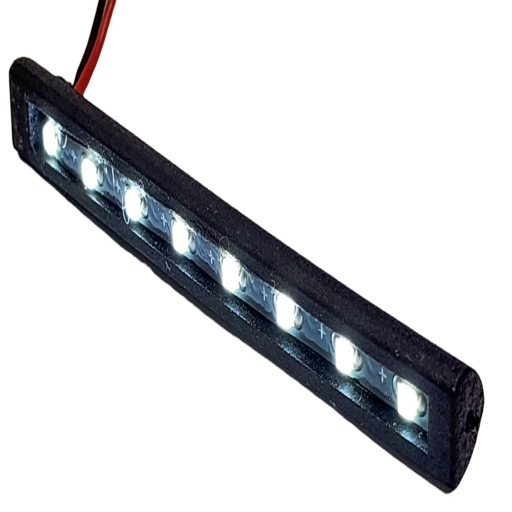 NHX RC 62mm LED Roof Light Bar : SCX24 Bronco Gladiator Wrangler C10 Deadbolt