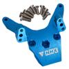 NHX RC Aluminum Front Bulkhead -Blue : Losi Mini T 2.0 / Mini-B view 1