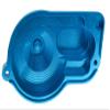 NHX RC Aluminum Gearbox Housing Cover - Blue : Losi Mini T 2.0 / Mini-B view 2