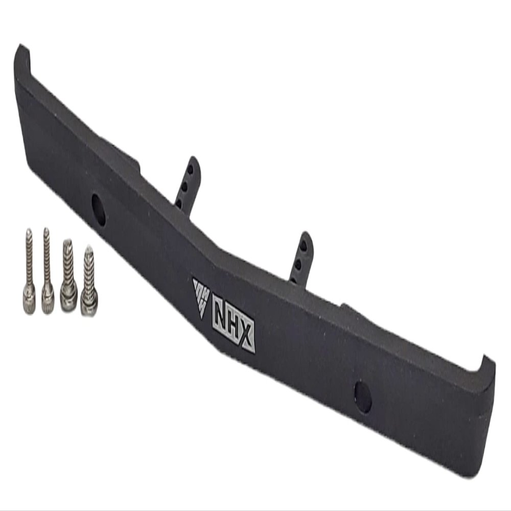 NHX RC Aluminum Front Bumper Mount -Black :Axial SCX24 C10