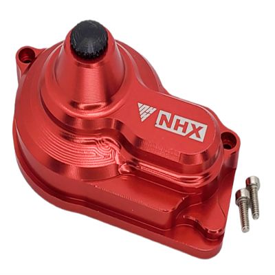 NHX RC Aluminum Gearbox Housing Cover - Red : Losi Mini T 2.0 / Mini-B
